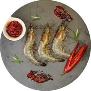 Sambal prawn