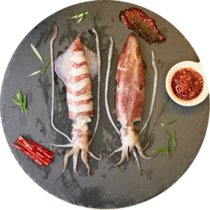 Sambal squid rings
