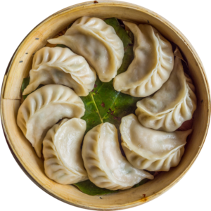 Chicken & Chives dumplings