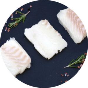 Toman fish slices