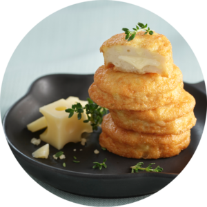 Tofu seafood cake (Cheese)