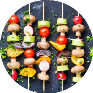Vegetable Skewers