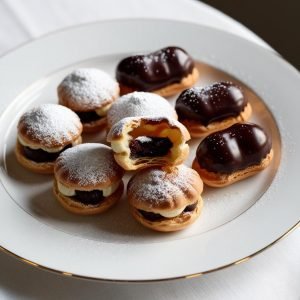 Mini Cream Puffs (Chocolate) + Mini Éclairs (Bundle 2)
