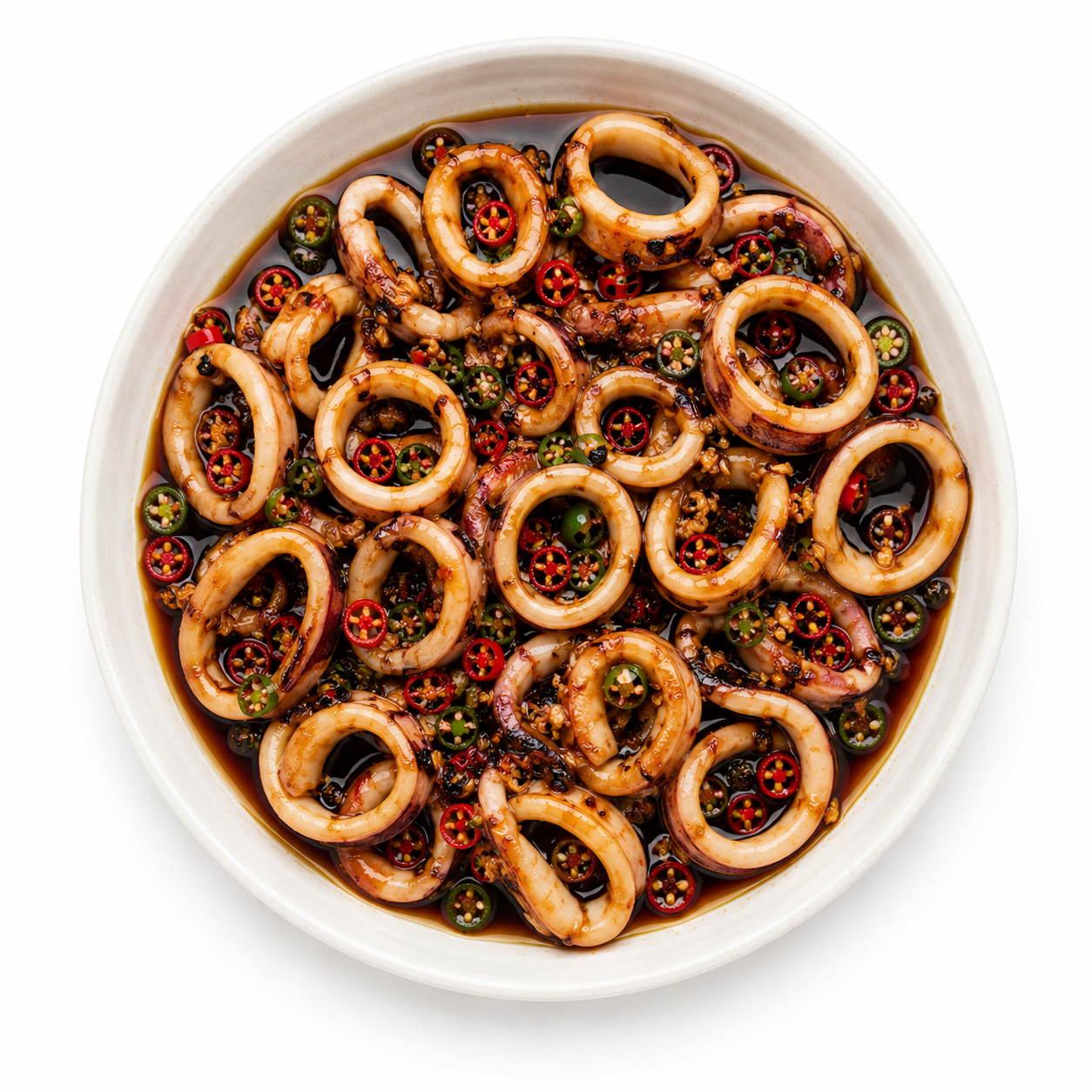 Sambal Kicap Squid Rings