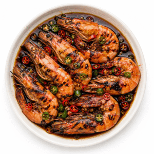 Sambal Kicap Prawns