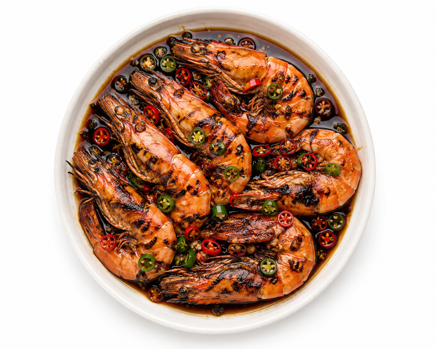 Sambal Kicap Prawns